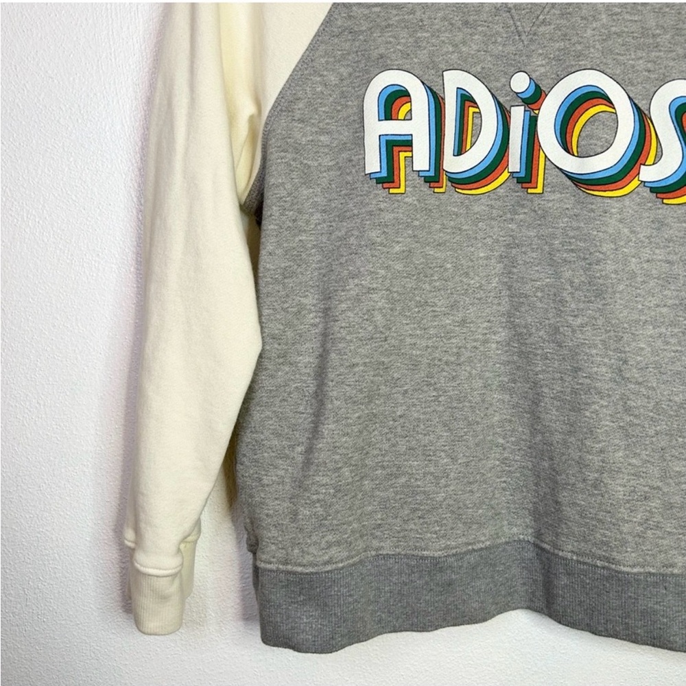 Mother The Square Adios Raglan Sweatshirt XS - Picture 5 of 7